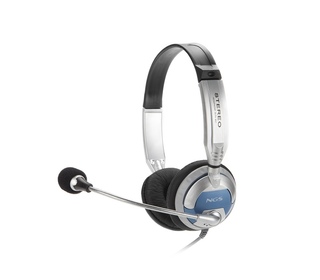 NGS MSX6Pro Casque Avec fil Arceau Appels/Musique Gris