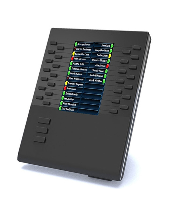 Mitel 80C00007AAA-A module IP Noir 28 boutons