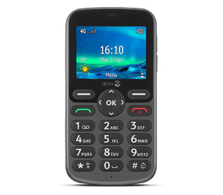Doro 5860 6,1 cm (2.4") 112 g Gris Téléphone numérique