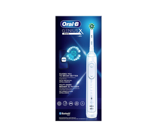 Oral-B Genius X 80354126 brosse à dents électrique Adulte Brosse à dents oscillante Blanc