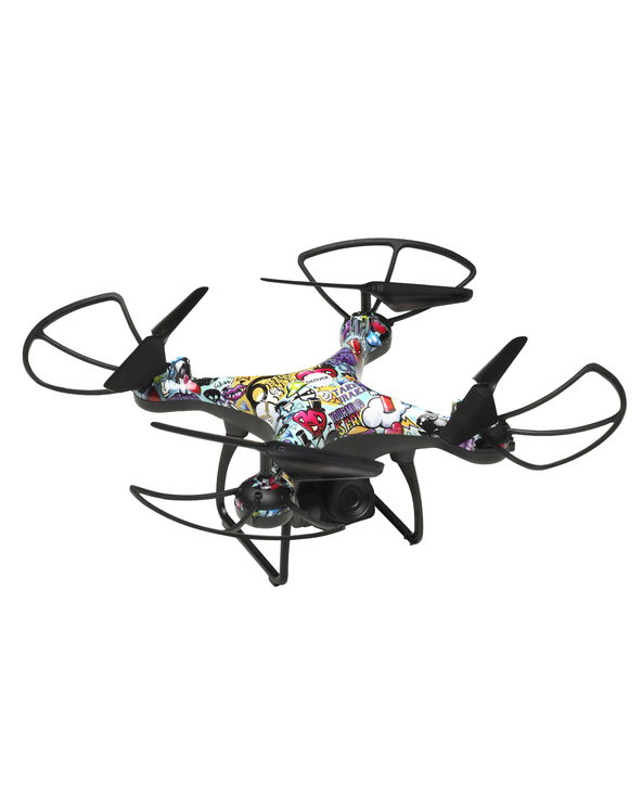 Denver DCH-350 caméra drone 4 rotors Quadcoptère 1 MP 1600 mAh Multicolore