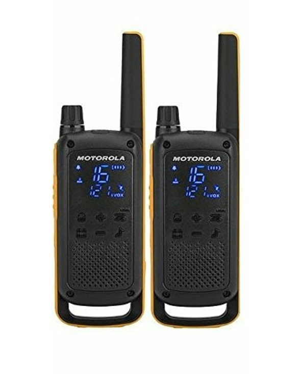 Motorola Talkabout T82 Extreme Twin Pack radio bidirectionnelle 16 canaux Noir, Orange