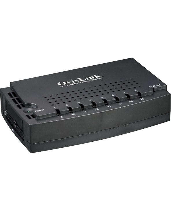 OvisLink EVO-FSH16C commutateur réseau Fast Ethernet (10/100) Noir