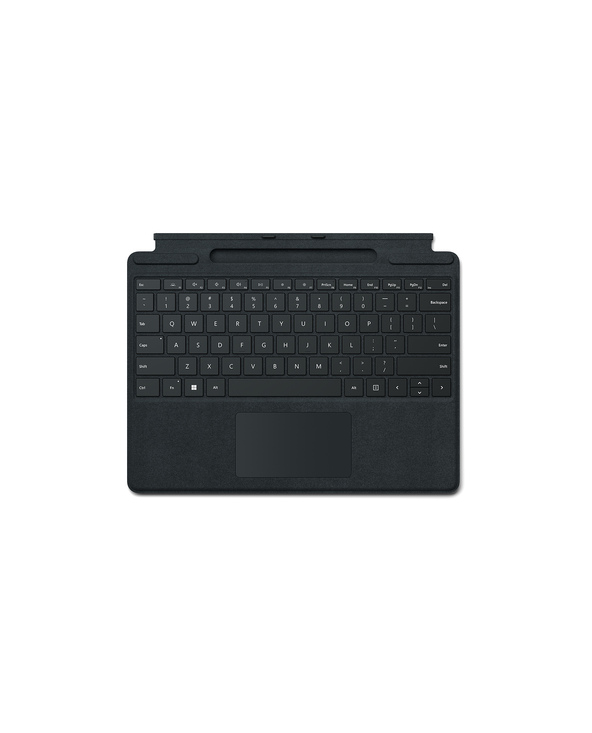 Microsoft Surface Pro Signature Noir Microsoft Cover port QWERTZ Allemand