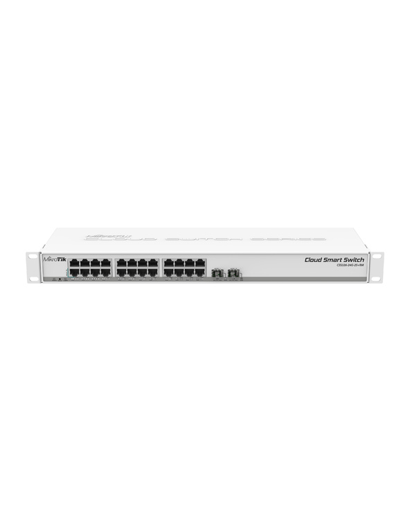 Mikrotik CSS326-24G-2S+RM commutateur réseau Géré Gigabit Ethernet (10/100/1000) Connexion Ethernet, supportant l'alimentation v