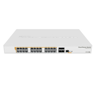 Mikrotik CRS328-24P-4S+RM commutateur réseau Géré L2/L3 Gigabit Ethernet (10/100/1000) Connexion Ethernet, supportant l'alimenta