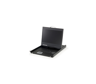 LevelOne KVM-8901DE support d'ordinateurs 48,3 cm (19") 1440 x 900 pixels Noir