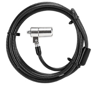 Targus ASP48EU câble antivol Noir, Argent 1,85 m