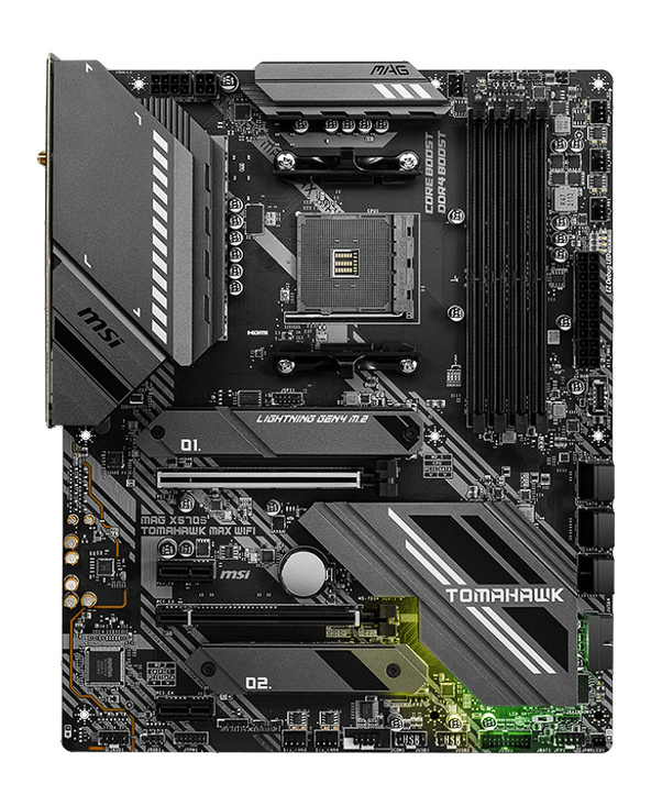 MSI MAG X570S TOMAHAWK MAX WIFI carte mère AMD X570 Emplacement AM4 ATX