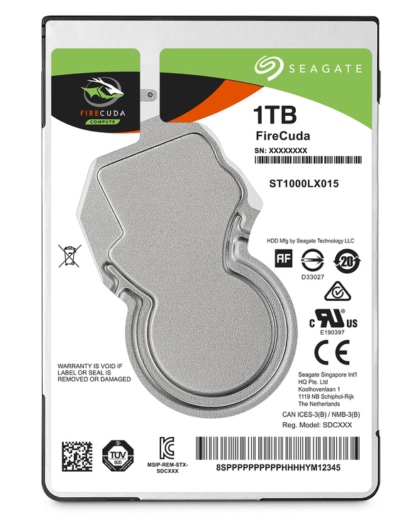 Seagate FireCuda 2.5" 2.5" 1000 Go Série ATA III