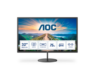 AOC V4 Q32V4 31.5" LED 2K Ultra HD 4 ms Noir