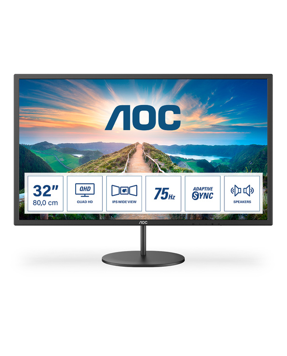 AOC V4 Q32V4 31.5" LED 2K Ultra HD 4 ms Noir