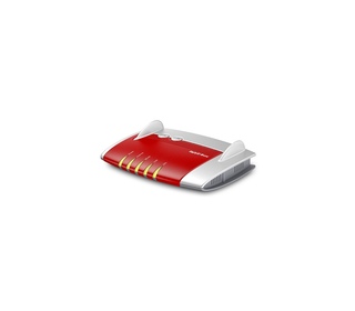 AVM FRITZ!Box 4020 routeur sans fil Fast Ethernet Monobande (2,4 GHz) Rouge, Blanc