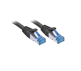 Lindy 47416 câble de réseau Noir 5 m Cat6a S/FTP (S-STP)
