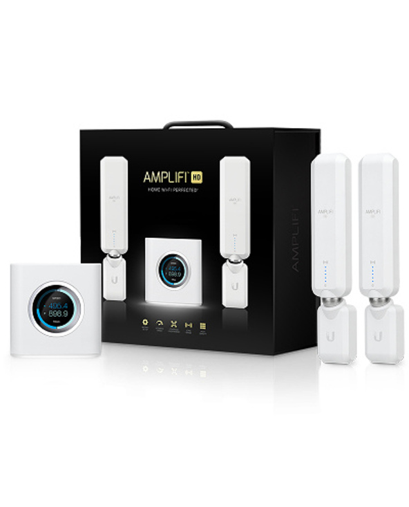 AmpliFi HD routeur sans fil Gigabit Ethernet Bi-bande (2,4 GHz / 5 GHz) Blanc