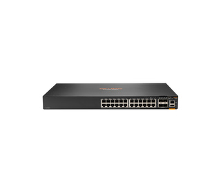 Aruba, a Hewlett Packard Enterprise company Aruba 6200F 24G 4SFP+ Géré L3 Gigabit Ethernet (10/100/1000) 1U Noir