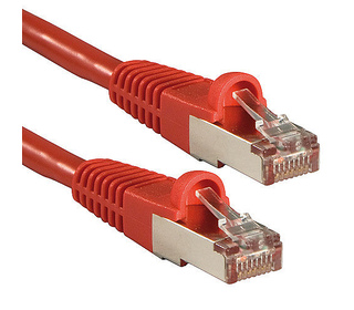 Lindy Cat.6 S/FTP 0.5m câble de réseau Rouge 0,5 m Cat6 S/FTP (S-STP)