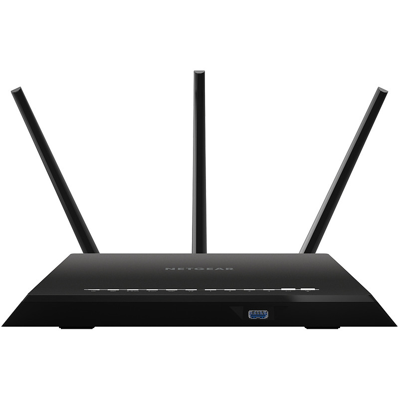 NETGEAR R6700 routeur sans fil Gigabit Ethernet Bi-bande (2,4 GHz / 5 GHz) Noir