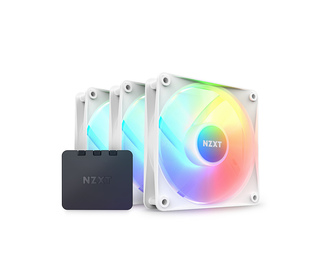 NZXT F120 Core RGB Boitier PC Ventilateur 12 cm Blanc 3 pièce(s)