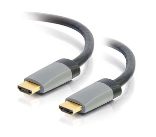 C2G 2 m Câble HDMI Select haut débit avec Ethernet 4K 60 Hz - encastrable dans le mur, certifié CL2