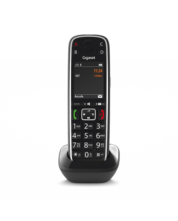 Gigaset E720HX Téléphone analog/dect Identification de l'appelant Noir