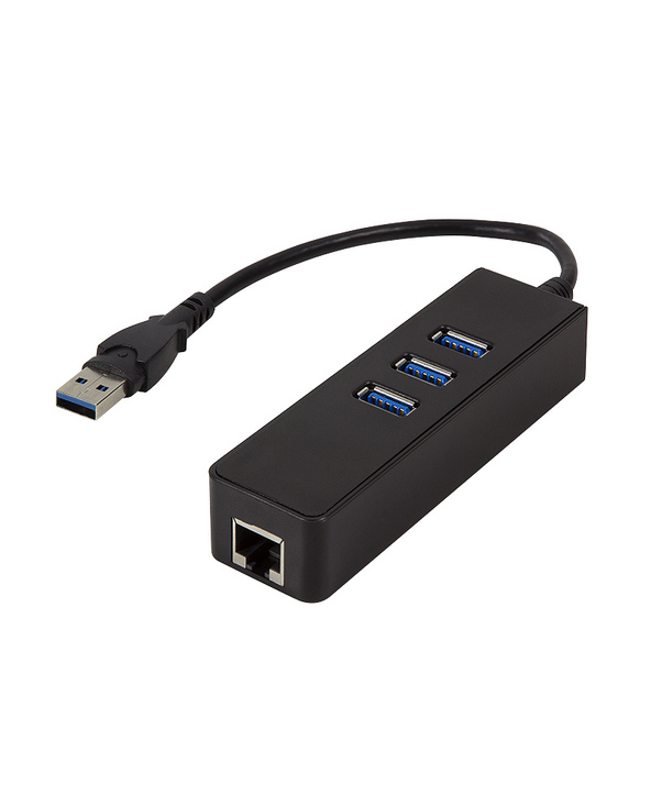 LogiLink UA0173A station d'accueil USB 3.2 Gen 1 (3.1 Gen 1) Type-A Noir