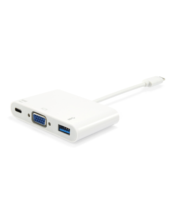 Equip 133462 station d'accueil USB 3.2 Gen 1 (3.1 Gen 1) Type-C Blanc