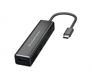 Conceptronic DONN08B station d'accueil USB 3.2 Gen 1 (3.1 Gen 1) Type-C Noir