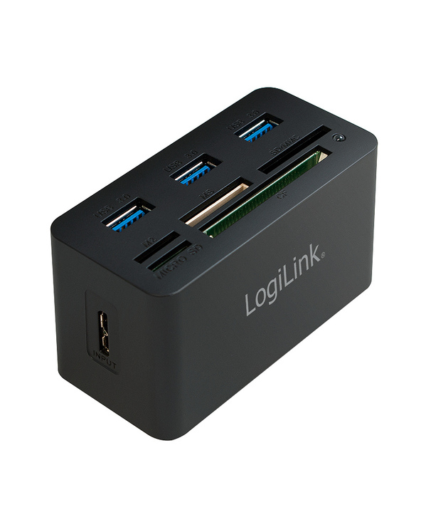 LogiLink CR0042 station d'accueil USB 3.2 Gen 1 (3.1 Gen 1) Type-A