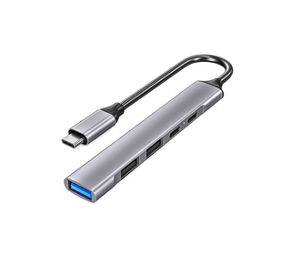 DLH DY-TU4990 station d'accueil USB Type-C Argent