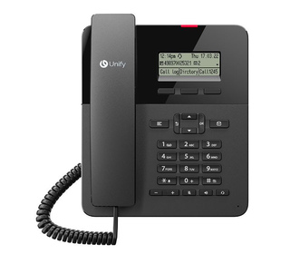 Unify OpenScape Desk Phone CP110 Téléphone analogique Noir