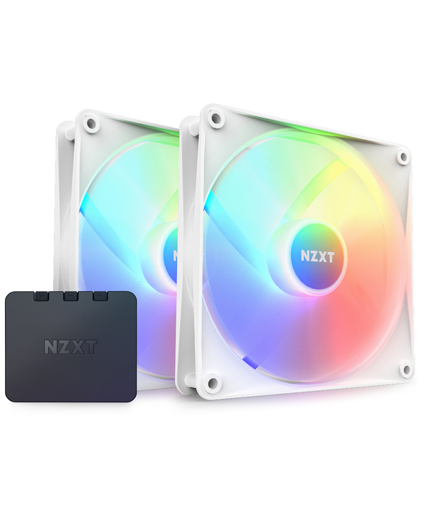 NZXT F140 RGB Core Boitier PC Ventilateur 14 cm Blanc 2 pièce(s)