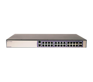 Extreme networks 210-24P-GE2 Géré L2 Gigabit Ethernet (10/100/1000) Connexion Ethernet, supportant l'alimentation via ce port (P