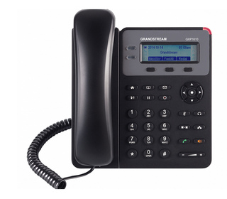Grandstream Networks GXP1610 téléphone Téléphone DECT Noir