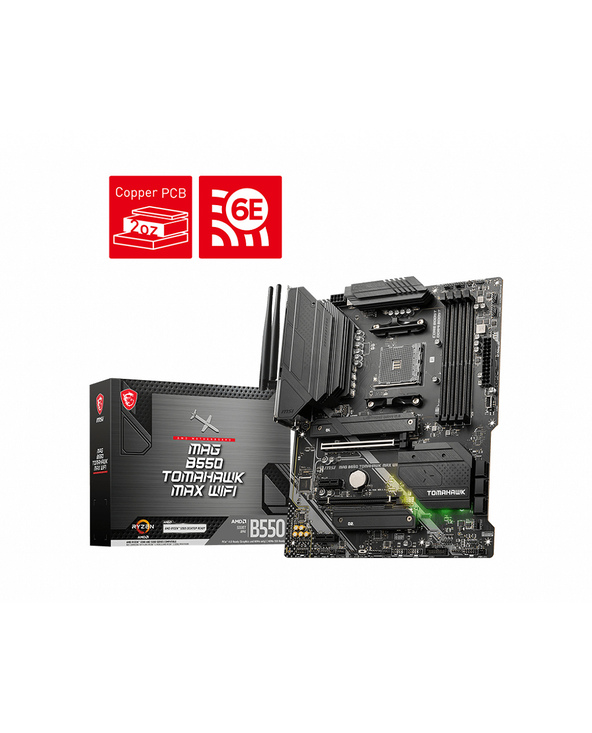 MSI MAG B550 TOMAHAWK MAX WIFI AMD B550 Emplacement AM4 ATX
