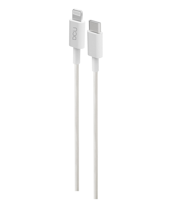 DCU Advance Tecnologic 34101300 câble Lightning 1 m Blanc