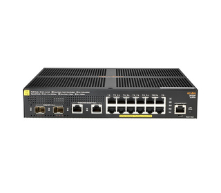 Aruba 2930F 12G PoE+ 2G/2SFP+ Géré L3 Gigabit Ethernet (10/100/1000) Connexion Ethernet, supportant l'alimentation via ce port (