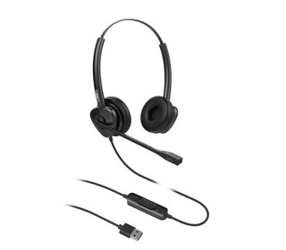 Fanvil HT302-U écouteur/casque Avec fil Arceau Bureau/Centre d'appels USB Type-A Noir