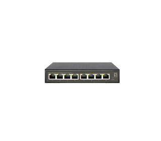 LevelOne GES-2108P commutateur réseau Géré L2 Gigabit Ethernet (10/100/1000) Connexion Ethernet, supportant l'alimentation via c