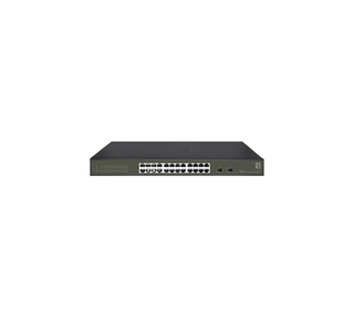 LevelOne GES-2126 commutateur réseau Géré L2 Gigabit Ethernet (10/100/1000) Noir