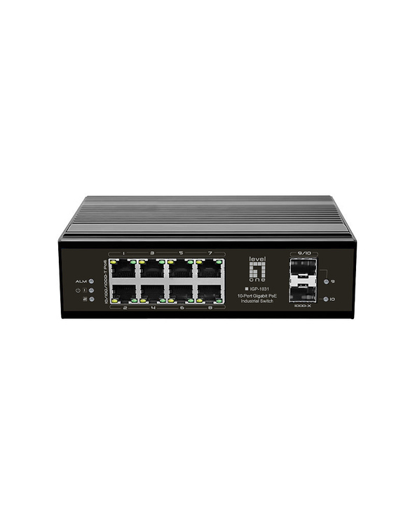 LevelOne IGP-1031 commutateur réseau Gigabit Ethernet (10/100/1000) Connexion Ethernet, supportant l'alimentation via ce port (P