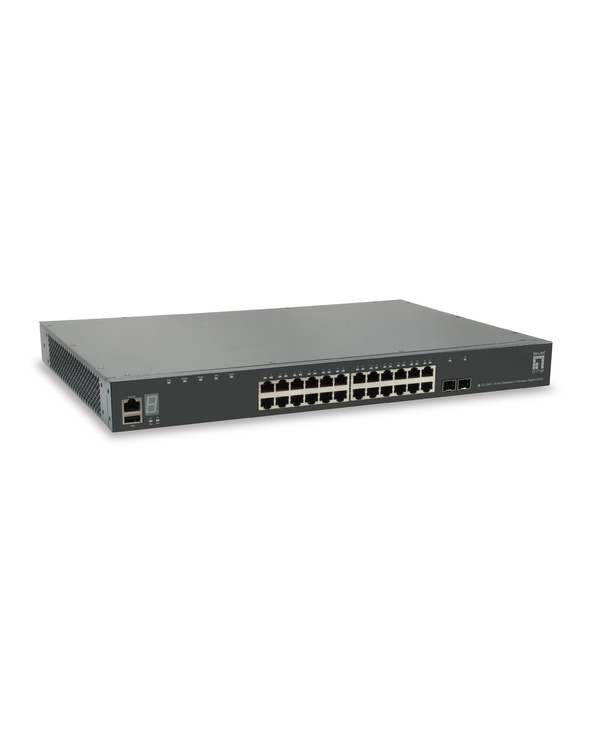 LevelOne GTL-2891 commutateur réseau Géré L3 Gigabit Ethernet (10/100/1000) Gris