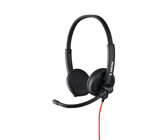 Bluestork MC301 écouteur/casque Avec fil Arceau Bureau/Centre d'appels Noir