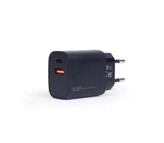 Gembird TA-UQC3-03 chargeur d'appareils mobiles Smartphone Noir Secteur Charge rapide Intérieure