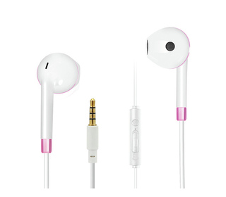 2GO 795965 écouteur/casque Avec fil Ecouteurs Appels/Musique Rose, Blanc