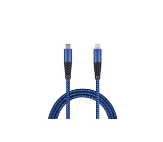 2GO 797196 câble Lightning 1 m Bleu