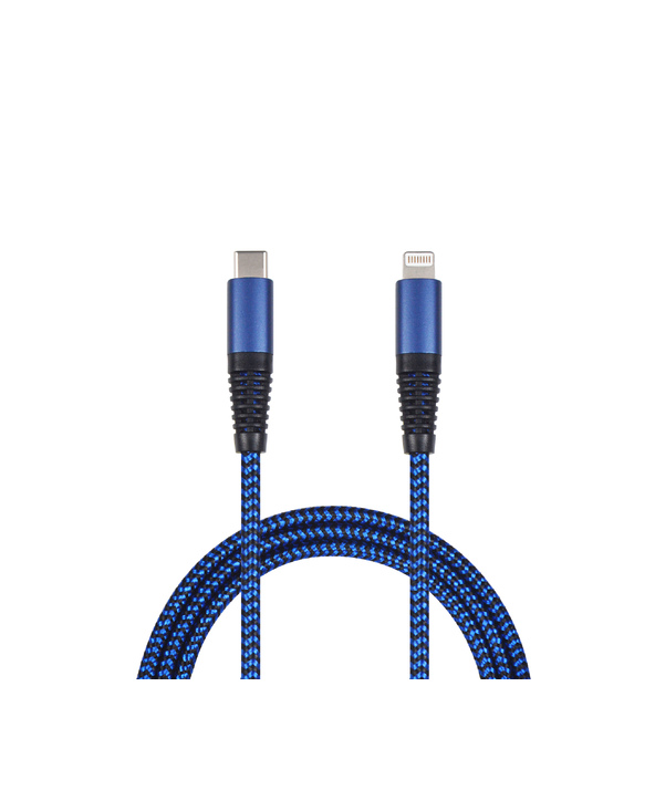 2GO 797196 câble Lightning 1 m Bleu