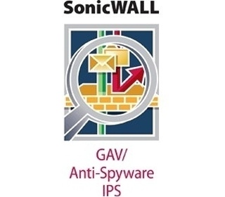 SonicWall Gway AntiVirus/Spyware + IPS Antivirus security 1 année(s)