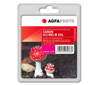 AgfaPhoto APCCLI581XXLM cartouche d'encre 1 pièce(s) Compatible Magenta