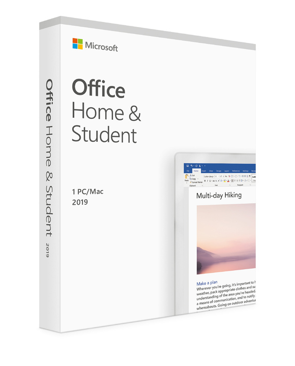 Microsoft Office Home & Student 2019 Office suite Complète 1 licence(s) Français